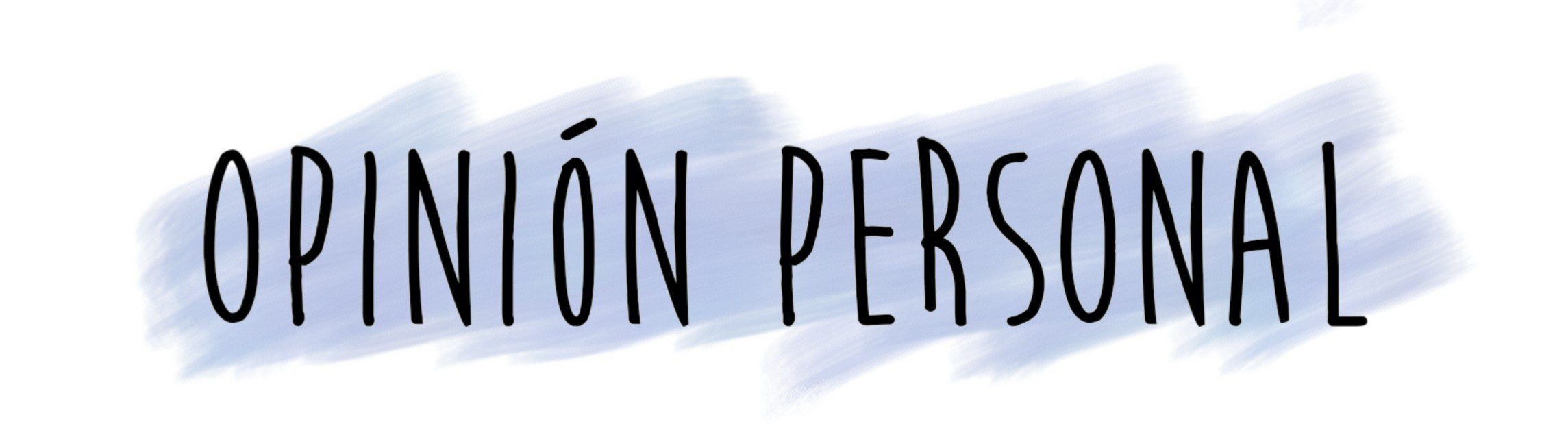 opinión personal