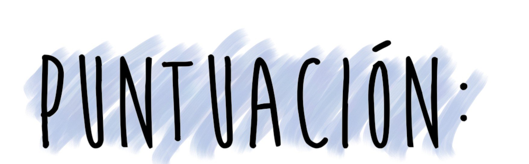 puntuación